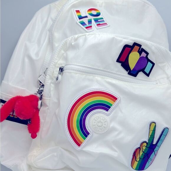 'Kipling Seoul Large Pride 15'' Laptop Backpack bag school - Picture 12 of 12